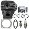 44.7mm Nikasil Plated Cylinder Piston Seal Gaskets Kit For Stihl 026 026pro Ms260 Big Bore Chainsaw Top End Replacement Parts