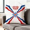 Assyrian Colossal Lamassu Flag Print Polyester Pillow Case for Valentine gift Home Sofa Cushion Cover Decoration Custom
