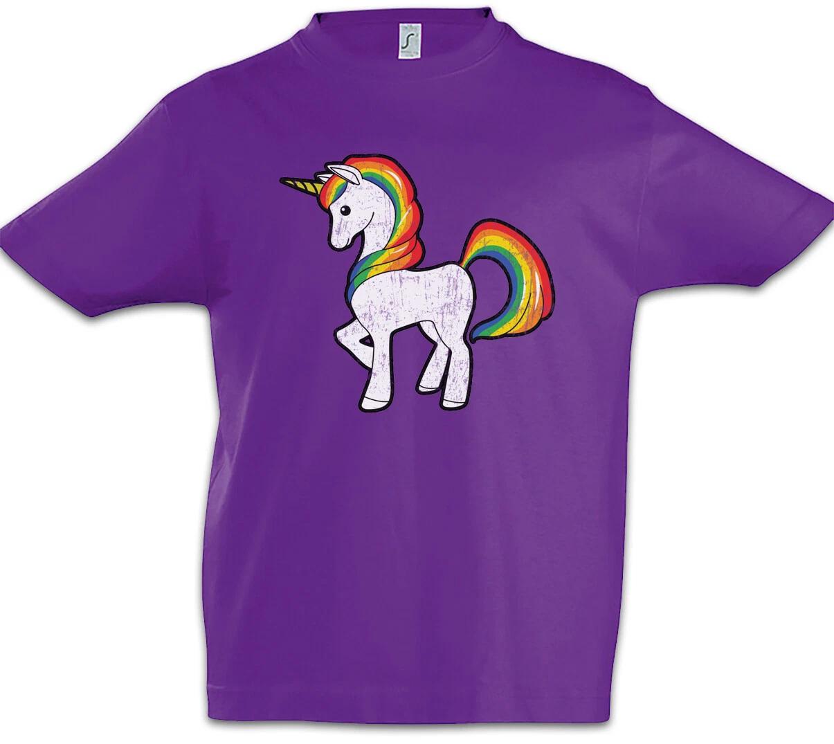Unicorn IV Kids Boys T-Shirt Unicorns Geek Nerd Fun Cyclist Rainbow Fairies 110