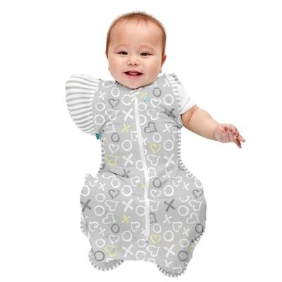Swaddle Up Miracle Swaddle Stage 2 Transition Bag with Bamboo for Turning Summer XOXO Imported from Baby Baby Moro Reflex Nighttime Crying Prevention