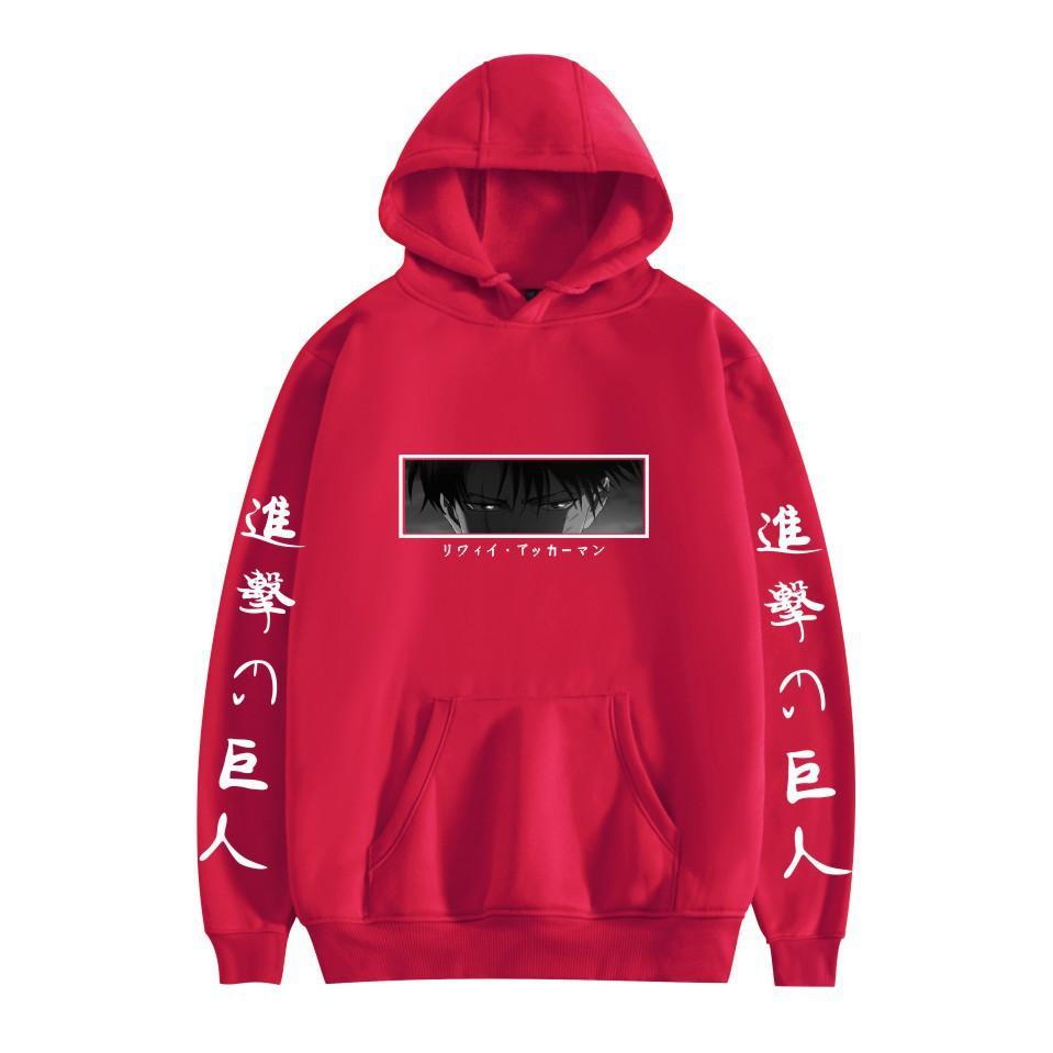 Attack on Titan Eren Yeager Mikiny s grafickým potiskem Podzim Zima Fleecové mikiny s kapucí