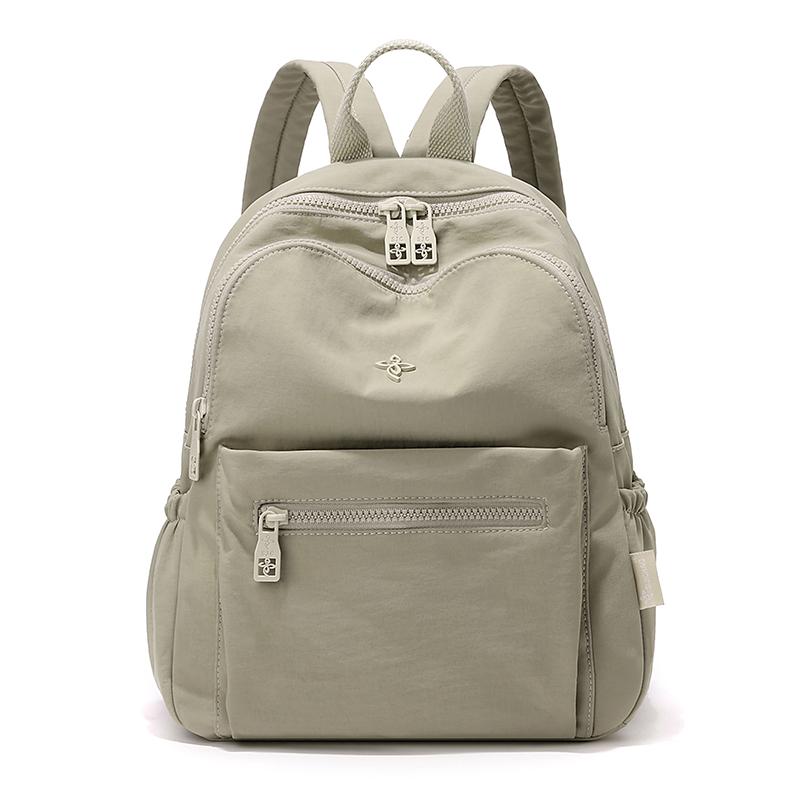 Large Capacity Outdoor Sports Backpack Women's Casual Travel Bag Student Book Bag Simple Design Double Shoulder Bag