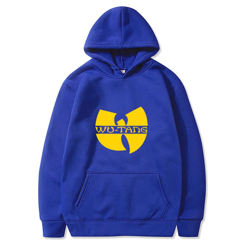 Popular sweater men's and women's autumn and winter animation periphery Wu-Tang hooded pullover a hair