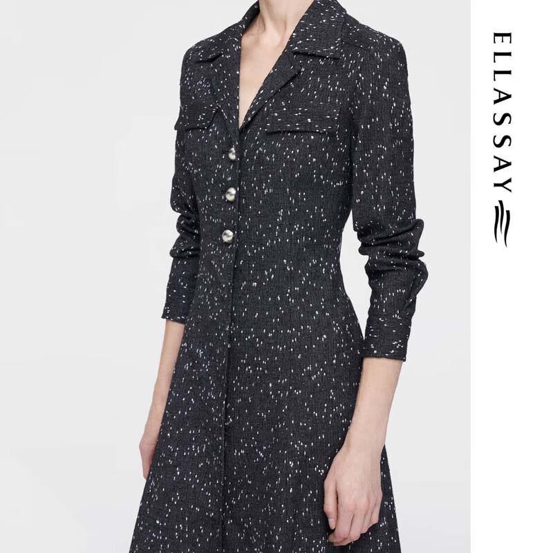 ELLASSAY Women's Waist-Cinching Mid-Length Suit Dress EWF351Y00500