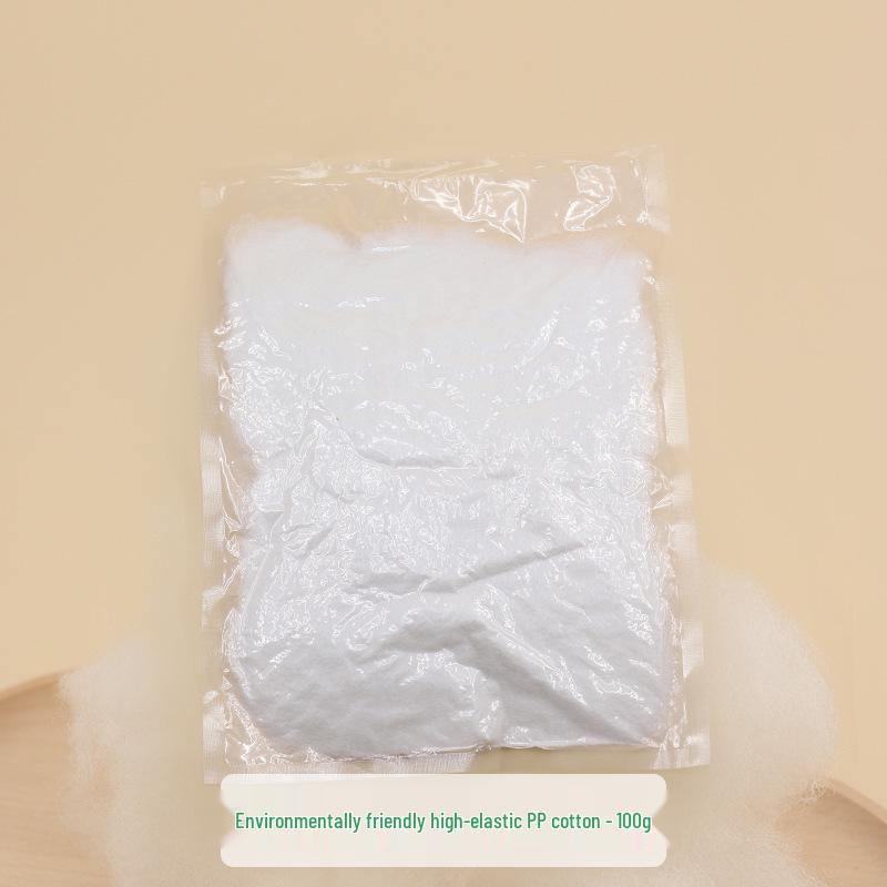 High Elastic PP Cotton Handmade Doll Figurines, Pillow Inserts, Cushion Filling, Fluffy Fiber, Silk Cotton.