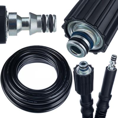 Mangueira de Alta Pressão 10m Click-M22 para Lavadora de Alta Pressão Parkside