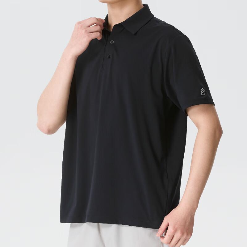 Under Armour Curry Tennis Breathable Loose Short Sleeve Polo Shirt Men Tops 6009785-001