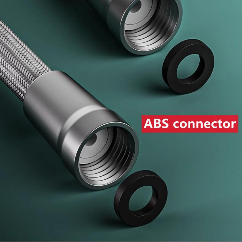 Bathroom Nylon High Pressure Flexible Smooth 1.5/2.0 Meter Shower Hose Flexible Handheld Anti Winding GI/2 Universal Pipe Tube