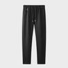 Men's Casual Pants, Loose Straight Leg Sweatpants, Elastic Waistband, Cotton Sports and Casual Long Pants