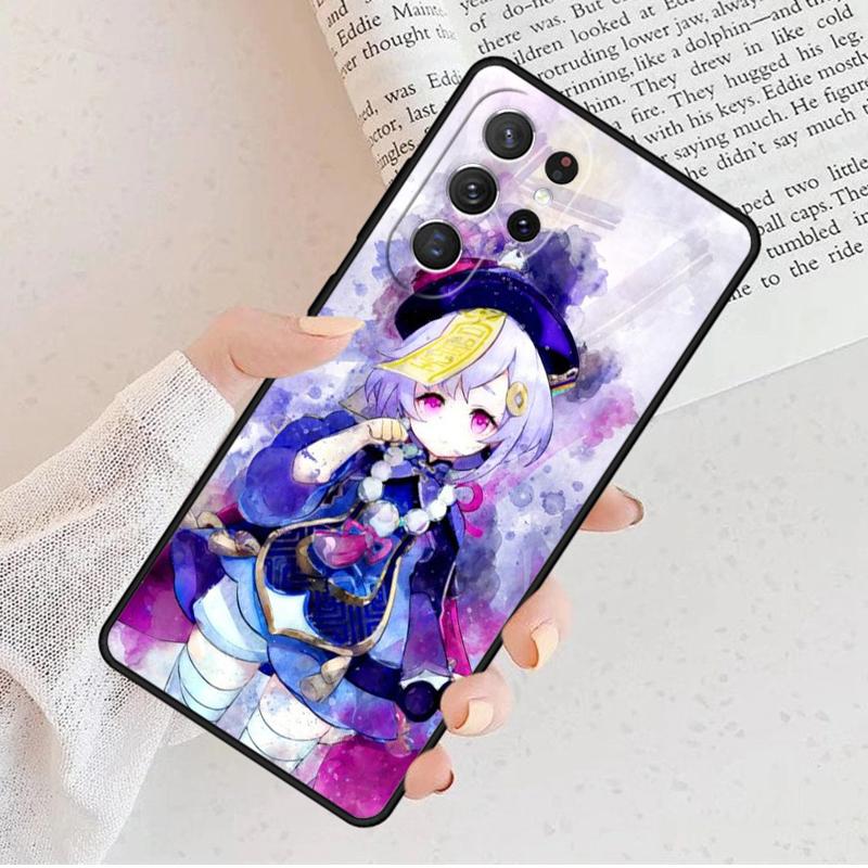 Qiqi Klee Genshin Impact Phone Case For Samsung Galaxy S25 S23 S30 S8 S21 S20 FE S24 S22 Note 10 20 Plus lite Ultra
