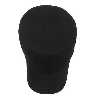Hat Middle-Aged Men'S Spring And Autumn New Military Cap Outdoor Casual Cap Summer Visor Men'S Casual Flat Top Hat