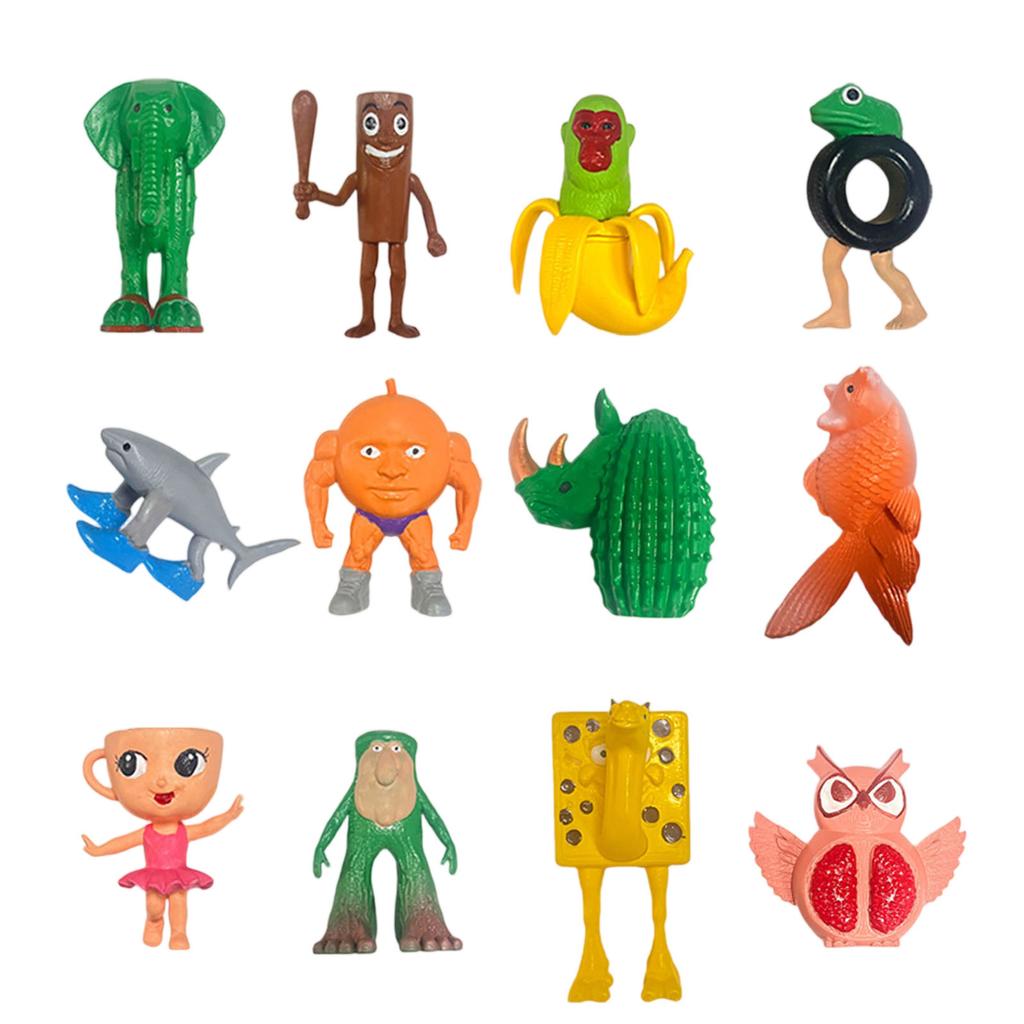 Small Dolls Kit Ornaments Model Doll ABS Decoration Children's Toy Gift