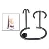 1 Piece Ferroalloy Safety Holder Shaving Brush Tool Accessory for Men, Bathroom, Hotel,