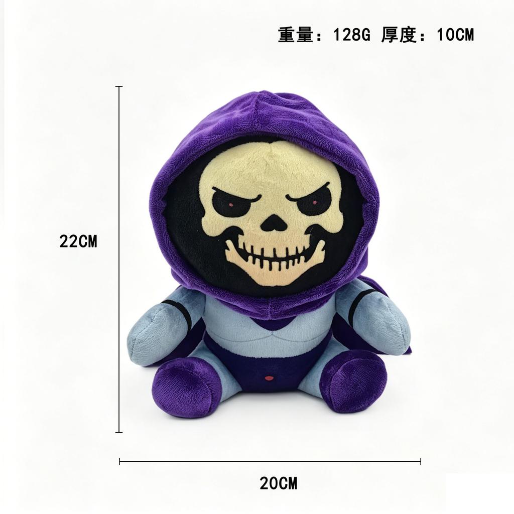 New Arrival Masters of the Universe He-Man Plush Doll Toy Figure with PP Cotton Filling Gift Birthday Doll Toys