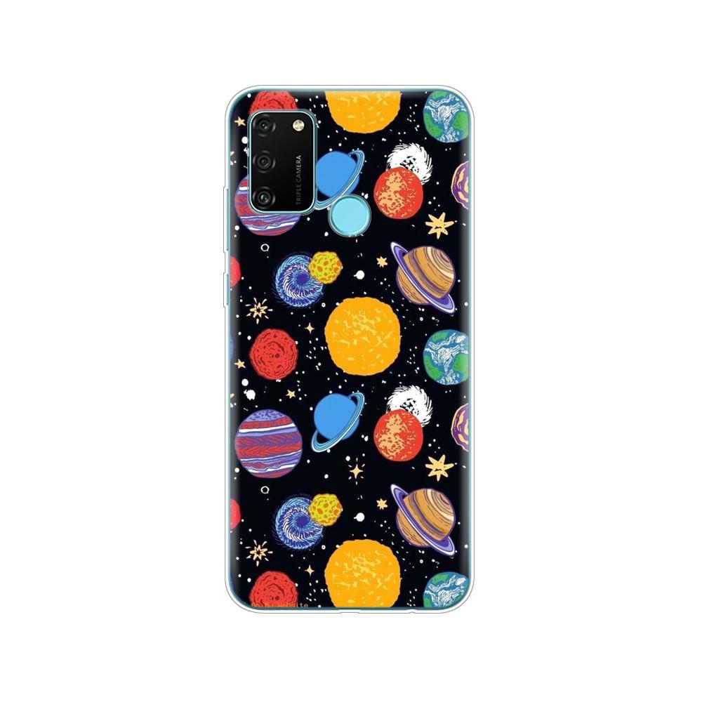 Hülle für HONOR 9A Hülle 6,3 Zoll; Weiche TPU-Silikon-Handyhülle für Huawei Honor 9A 9 A MOA-LX9N Rückseitenschutz Coque Funda Hülle