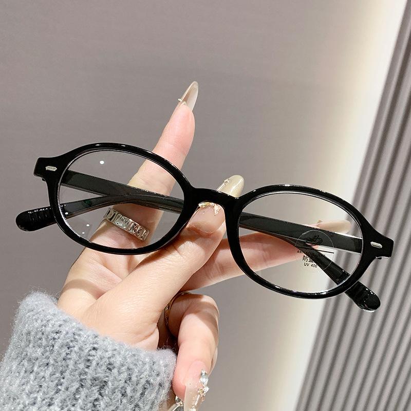 Unisex Blue Light Blocking Round Frame Nerd Reading Glasses - Age-Reducing and Youthful Design