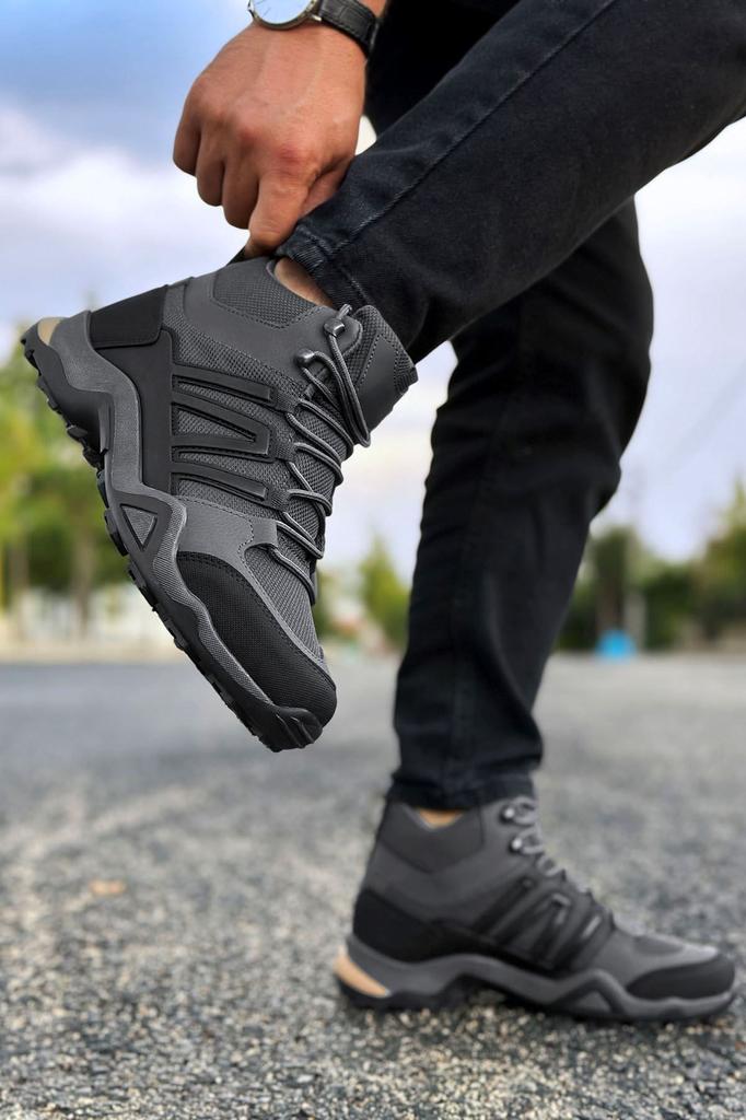 Pánské módní boty na plochém podpatku Bootie Outdoor Trekingové Sportovní boty Boty