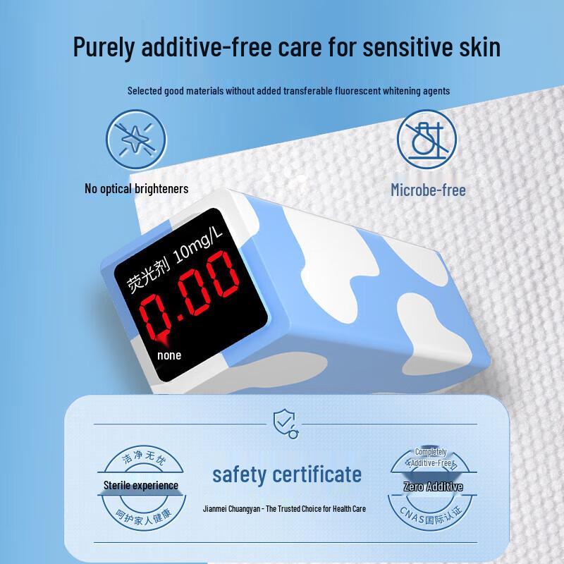 M'AYCREATE Cotton Soft Facial Wipes