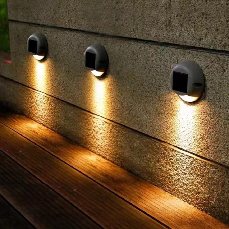 Solar-LED-Weg- und Stufenleuchte für den Außenbereich