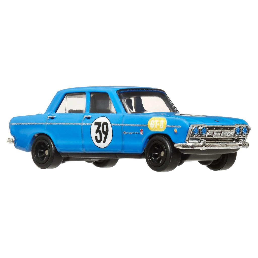 Hot Wheels Car Culture Japan Historics 4 Prince Skyline GT Vehicle Toy Diecast Model Car for Ages 3 and HRV70 '64 Up, Blue,