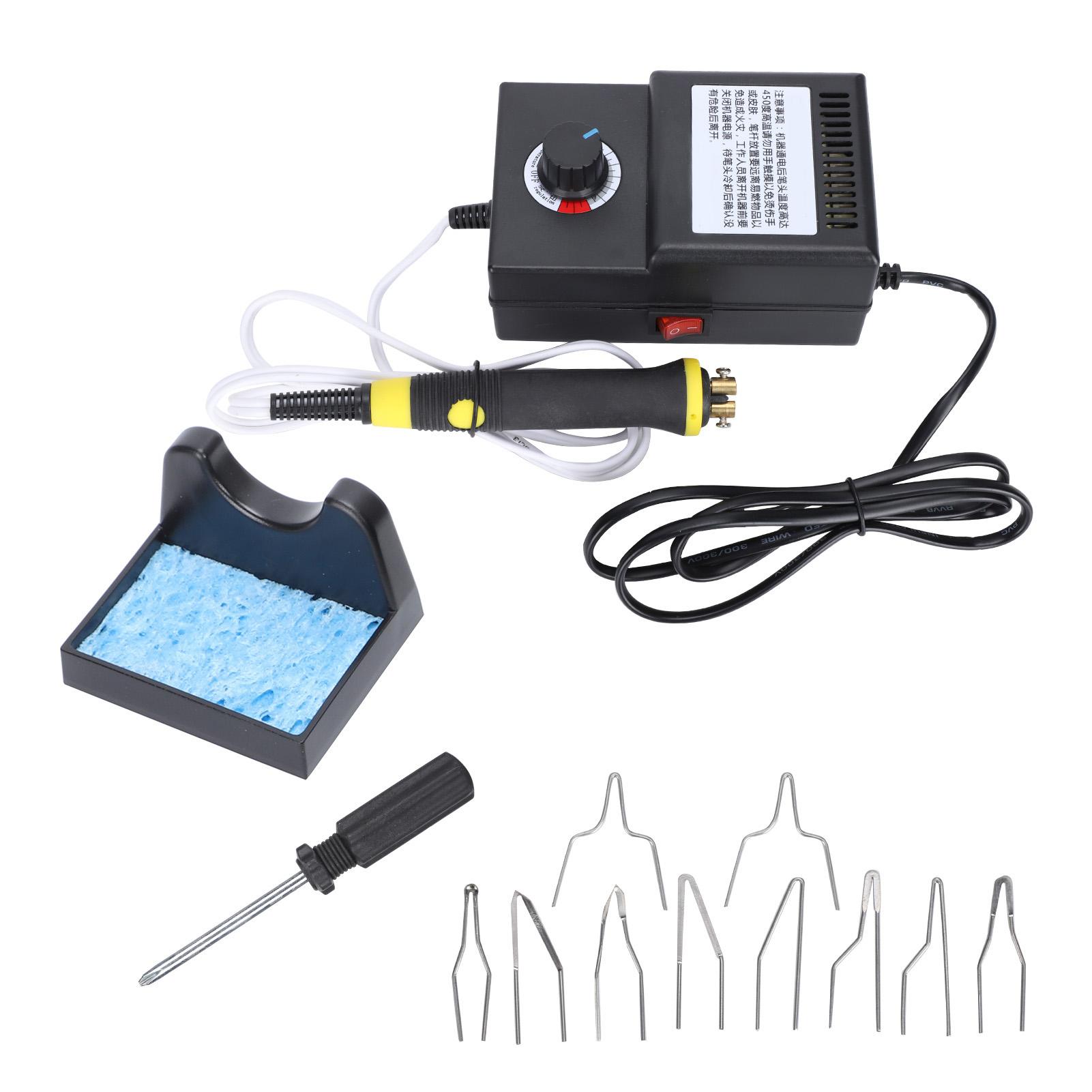 

Машина для выжигания по дереву с регулируемой температурой, профессиональный набор для выжигания по дереву, художественные принадлежности, вилка EU Plug EU Plug