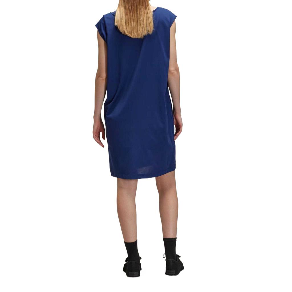 Adidas Y-3 Fashion Comfortable Aesthetic Simple Short Sleeve Dress Women Dresses Blue JM3223