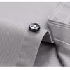 7XL Solid Color 100 Cotton Long Sleeve Shirt Men Business Casual White Shirt Black Blue Men Shirt Long Sleeve Slim Fit Pocket