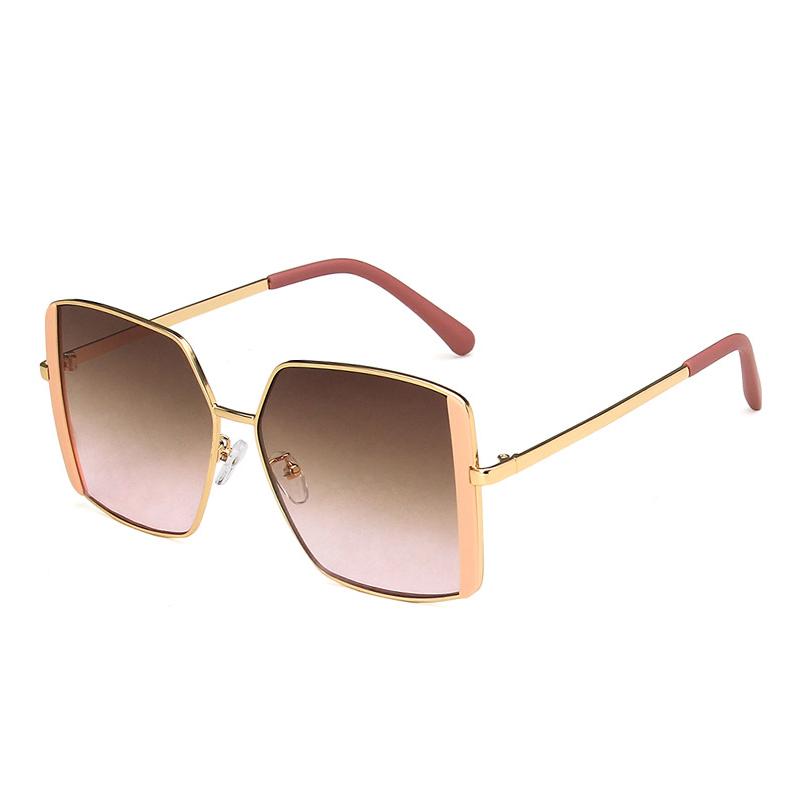 Fashion Lady Oversize Square Sunglasses Women Glasses Luxurious Sun Glasses Female UV400