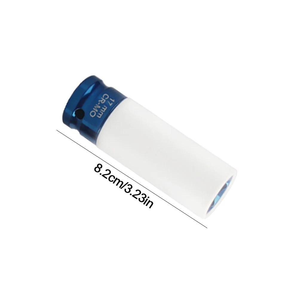 Šestihranné zásuvky 17/19/21/22 mm Pneumatický klíč Objímka na pneumatiku 1/2 palcová vzduchová pistole Ochrana pneumatiky Nárazová matice Zásuvka Auto Garage Tool