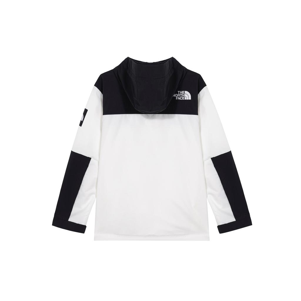 The North Face Windbreakerjacken Unisex Weiß Mit Kapuze Moderat NA3BN10J