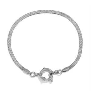 

MamacitaSlay Classic Paper Clip Chain Blade Chain O Chain NK Chain Women s Hand Bracelets Trendy Women s Stainless Steel Jewelry 17cm
