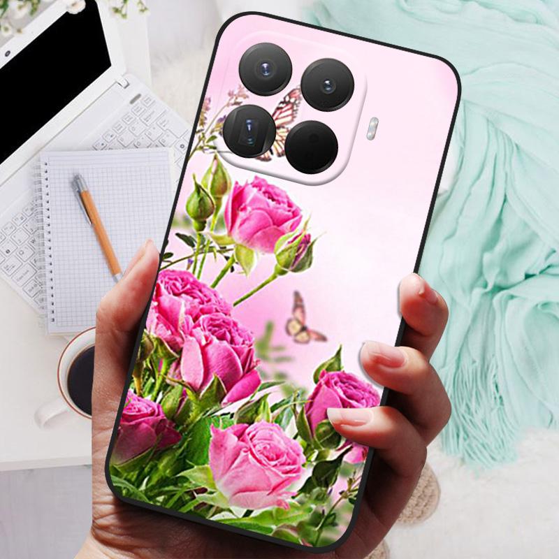 For Xiaomi 15T Pro Case Lion Wolf Silicone Soft Back Cover For Xiaomi Mi 15T Pro Phone Case 15TPro Protective Shell Fundas Coque