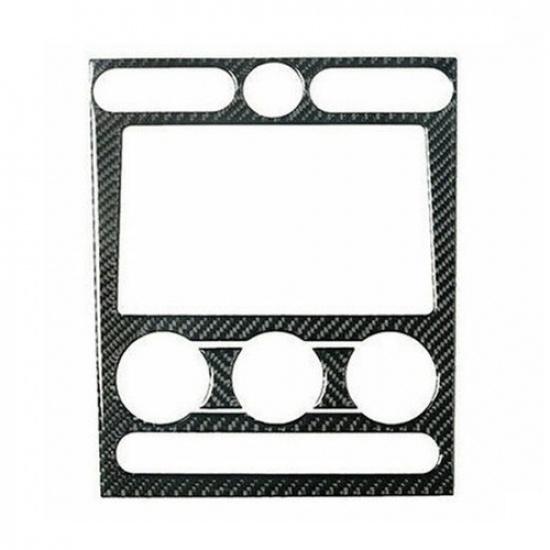 For Ford Mustang 2005- 09 Carbon Fiber Interior Central Console Cover Frame Trim