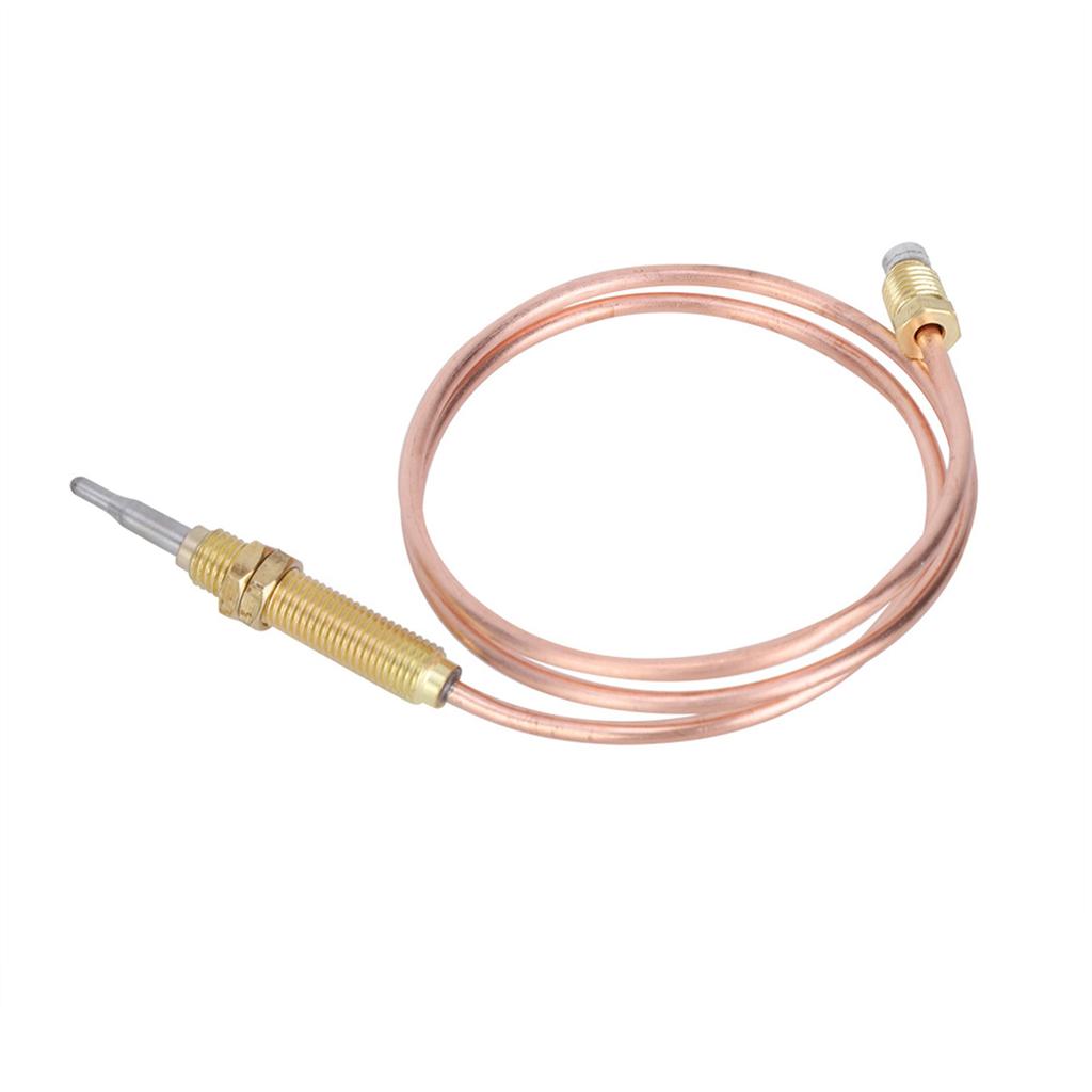 M8 Gewinde Heizgas Thermoelement Sonde 600mm für Kamin BBQ Grill Zubehör Thermoelement M8 Thermoelement Termopar Gas Kit 600