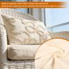 Bow Pillow Cover Boho Neutral Pillow Cushion Case Farmhouse Modern Decorative for Bed Sofa Living Room Nordic Style