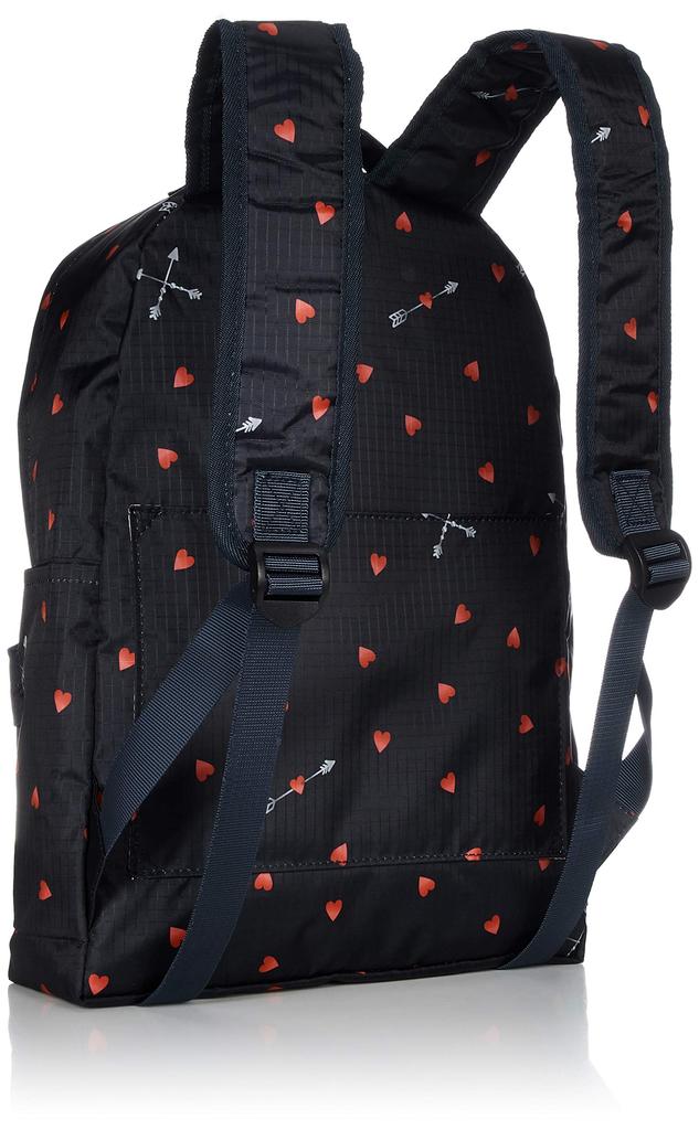 Рюкзак с богатым узором HAP0112 399 Heart Navy [Hapitas], можно брать с собой в ручную кладь,
