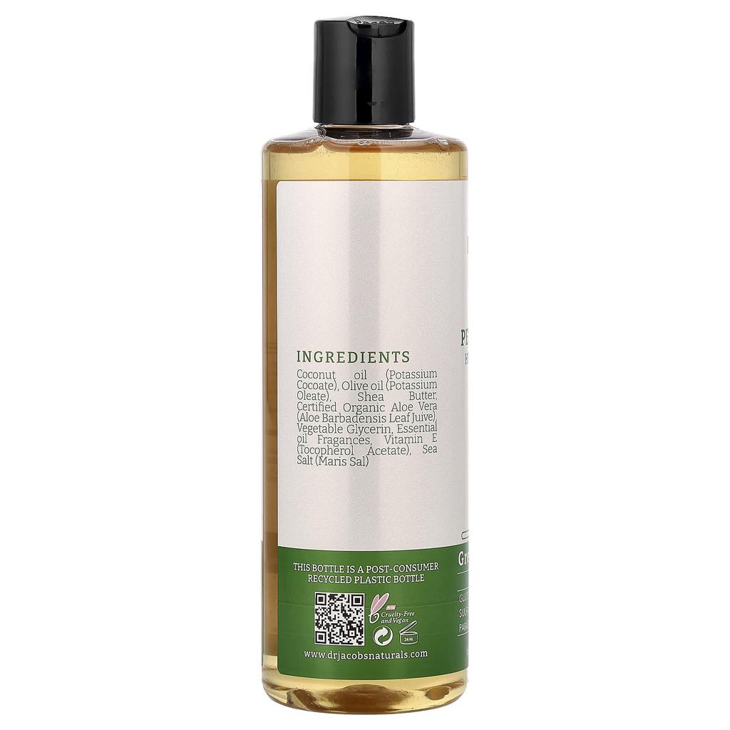 Dr. Jacobs Naturals, Castile Pet Shampoo, Green Tea & Mint, 16 oz (473 ml)