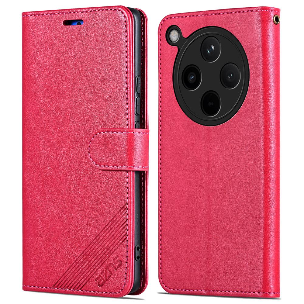 

AZNS For Oppo Find X8 5G Case Anti-Scratch PU Leather Stand Wallet Phone Cover B