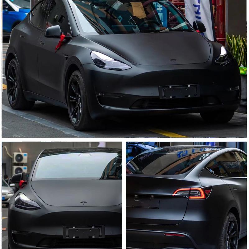 Gloss Black Car & Motorcycle Wrap - Crystal Piano Finish