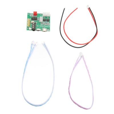 Modulo Scheda Amplificatore di Potenza PCB Stabile Ingresso Bluetooth 3.5AUX Uscita 3POUT Amplificatore Audio Digitale