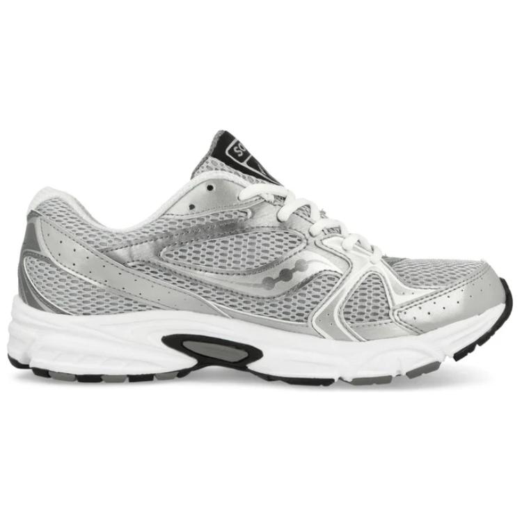 Saucony Ride Millennium Comfortable Non-Slip Durable Low-Top Running Shoes Unisex Running Shoes Silver White S708126