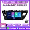 Für Toyota Corolla E170 E180 2014-2016 Carplay Android Autoradio GPS-Navigation 2din 2 + 32GB