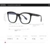 Anti-blue Light Glasses Daily Square Eyewear Women Men Leisure Travel Eyeglasses Blue Light Blocking Man Lady Computer Eyeglas