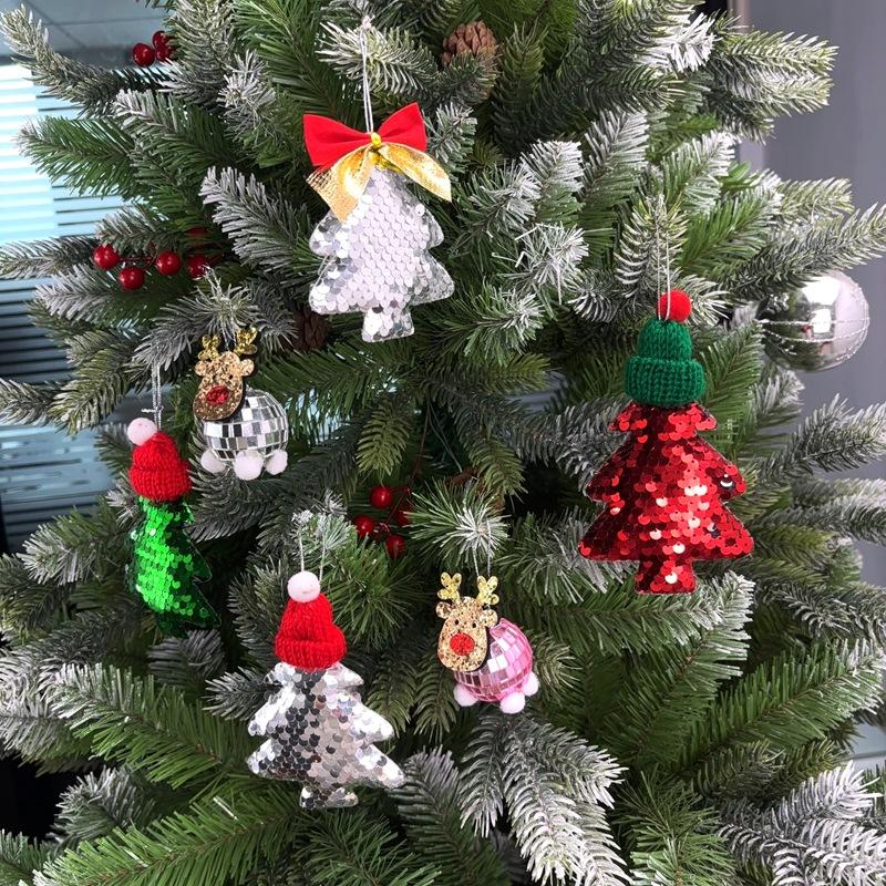 

Украшение на рождественскую елку лось диско зеркальный шар кулон мультфильм маленький олень рождественский шар домашний рождественский 2025 новогодний декор для вечеринки новый в серебряный