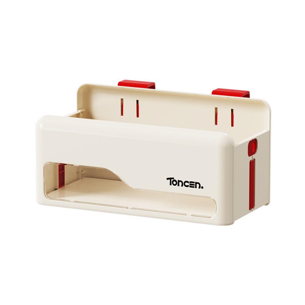 Creative Hanging Organizer Punch-free Toilet Storage Cabinet Dormitory Storage Box  Office Supplies