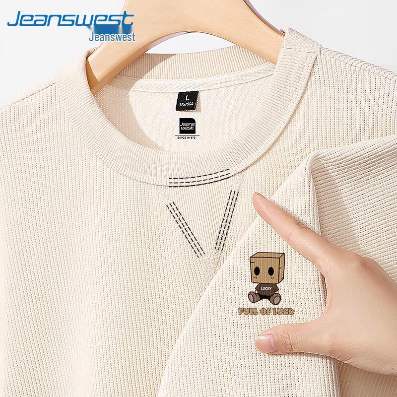 Jeanswest Men s Graphic Long-Sleeve T-Shirt L