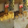 New Christmas gift box light three piece set, star LED light string, holiday party colorful lights, decorative atmosphere lights