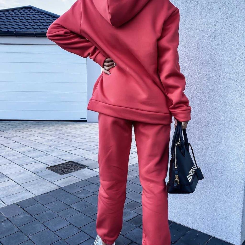 Buy 2021 Spring Autumn Fashion Women Casual Sports Clothes Set ...