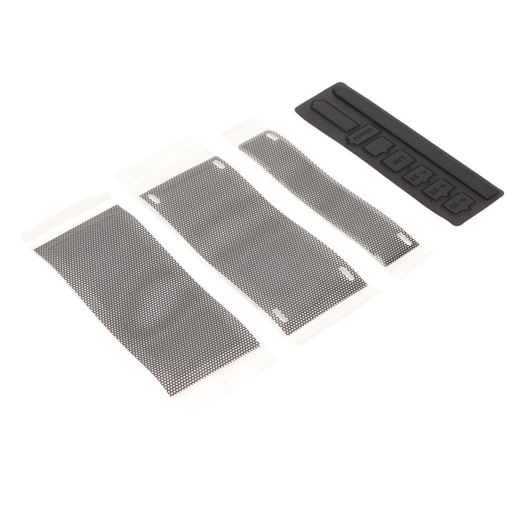 Dust Filter Set for Xbox Series S 8 Silicone Dust Plugs 4 PVC Dust Filter for Xbox Series S Accessories