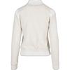 Blouson Femme - Urban Classics - College - Sportif - Grandes Tailles - Gris Clair/blanc